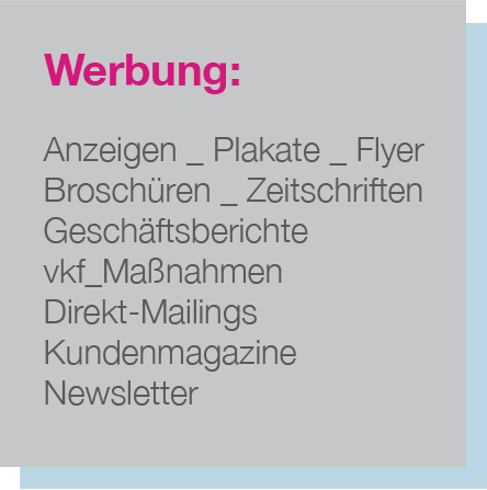 Portfolio Werbung